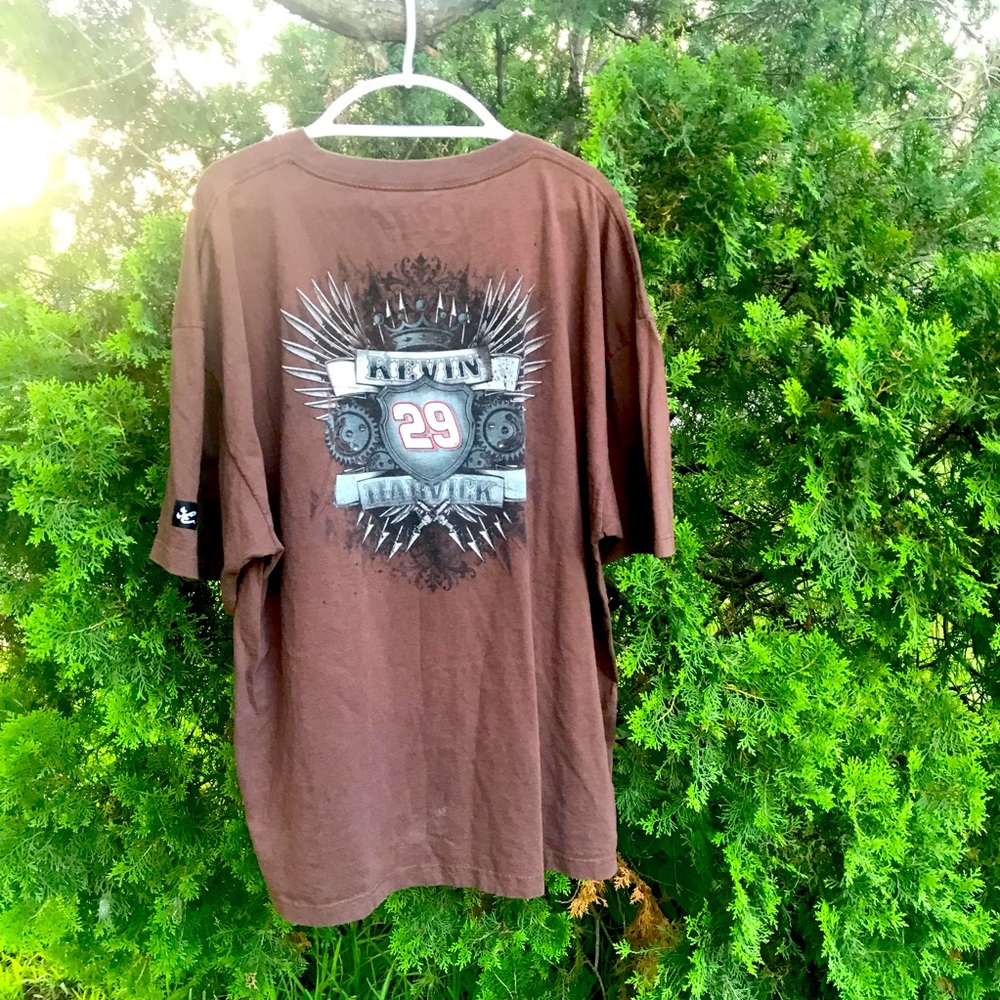 Brown Nascar tee